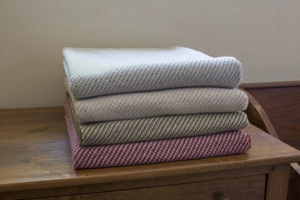 Плед 130х180 Ivory/ Pistachio Melange Throws Signoria - фото 2