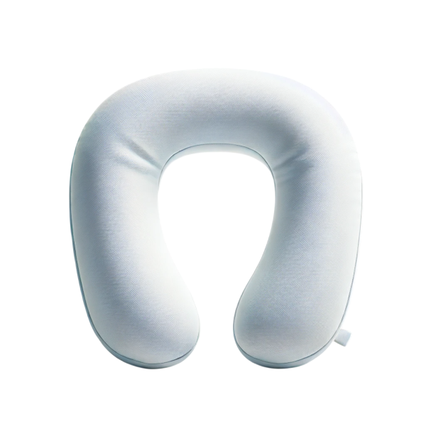 Подушка TONDO напівкругла пір'яна для шиї 50×47 CINELLI