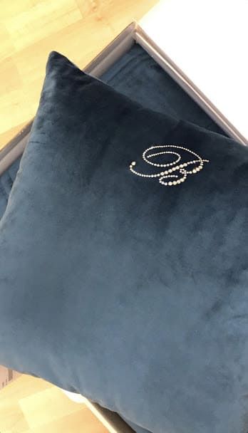 Декоративная подушка Blu velvet 42x42 (Беж) Blumarine - фото 2