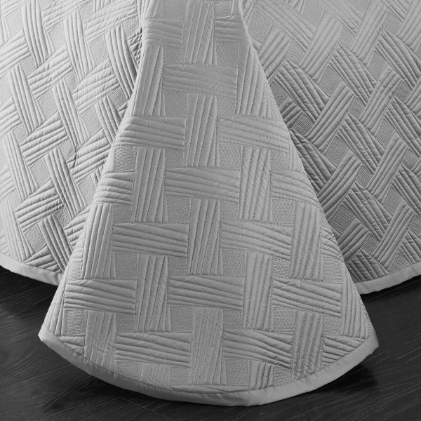 Luxury FRBP1 Покрывало на кровать 230*250, 2шт наволочки 46*66 Grey - фото 2