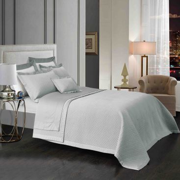 Hotel Melody 1 Покрывало на кровать 260*260, 2шт наволочки 50*75 Silver
