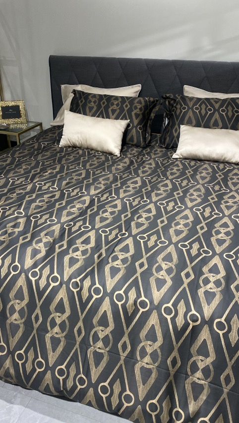 Комплект постельного белья Balmoral 220х200 Ebony (Черное дерево) Blumarine - фото 2