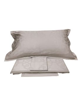 Комплект постельного белья 220х200 Ingrid (Устричный) Blumarine