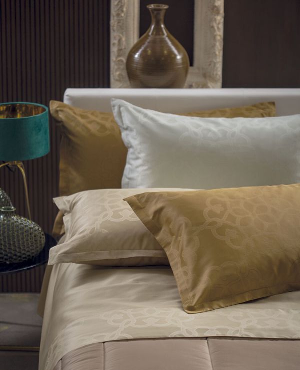 Комплект постельного белья 220х200 Ingrid (Устричный) Blumarine - фото 3