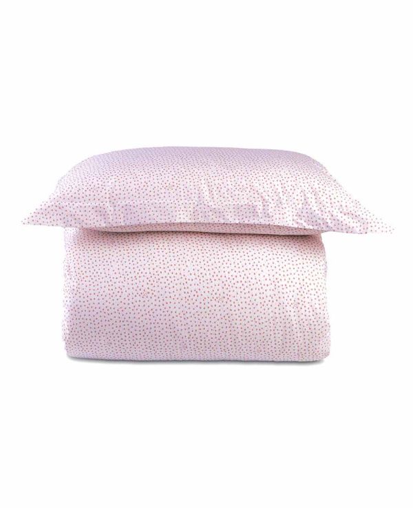 Комплект постельного белья 240x220 Malù (Белый/коралловый) Blumarine