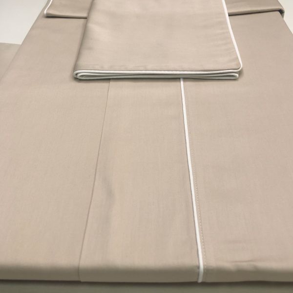 Комплект постельного белья 240x220 Resort (Крем) - фото 3