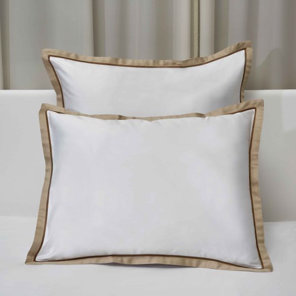 Комплект постільної білизни (Підковдра 200х220, прост. 270х290, 4 нав. 50х70) White pearl Luna Borgo Signoria - фото 2