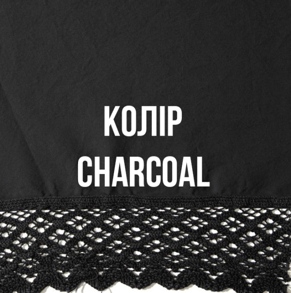 Комплект постільної білизни (Підковдра 220х240, прост. 270х290, 4 нав. 50х70) Charcoal Camilla Signoria - фото 6