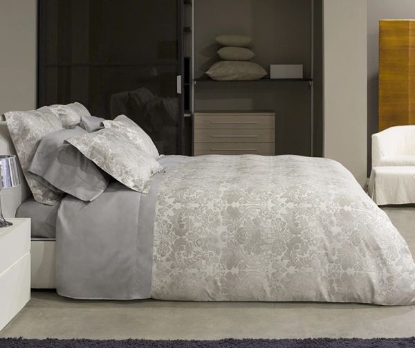 Комплект постільної білизни (Підковдра 200х220, прост. 270х290, 2 нав. 50х70) White/Flax Caprera Signoria - фото 3