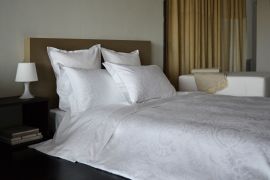 Комплект постельного белья (Пододеяльник 200х220, прост. 270х290, 2 нав. 50х70) Ivory Corte PDJ Signoria