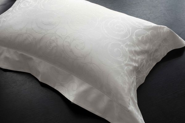 Комплект постільної білизни (Підковдра 200х220, прост. 270х290, 4 нав. 50х70) Ivory Leonardo Hemstitch PDJ Signoria - фото 9