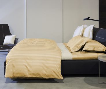 Комплект постельного белья (Пододеяльник 200х220, прост. 270х290, 2 нав. 50х70) Taupe Masaccio Striped Signoria