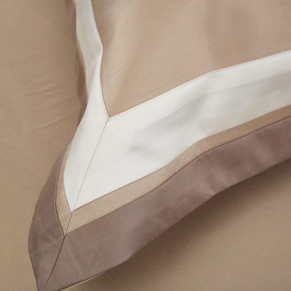 Набор постельного белья Bicolore beige FRCOT03 FRETTE - фото 2