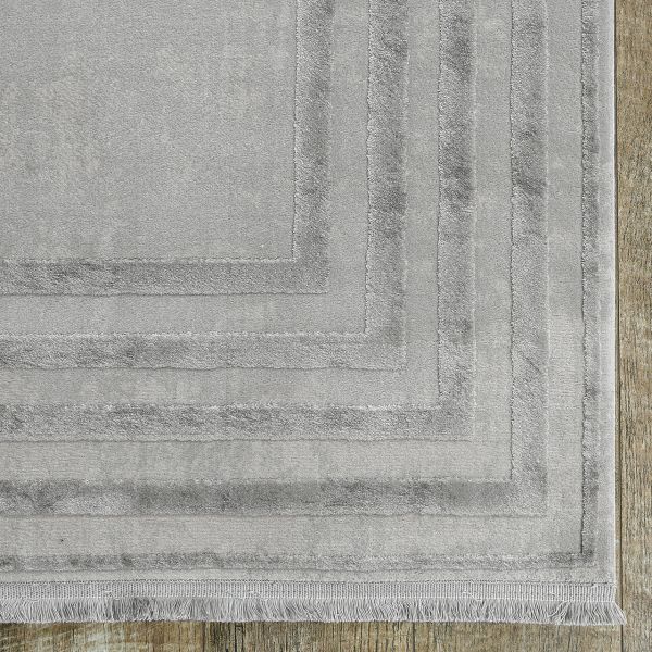 Ковер TABOO PLUS AF48E 2x2,9 HB.GREY / HB.GREY Прямоугольник КЛАСТ - фото 3