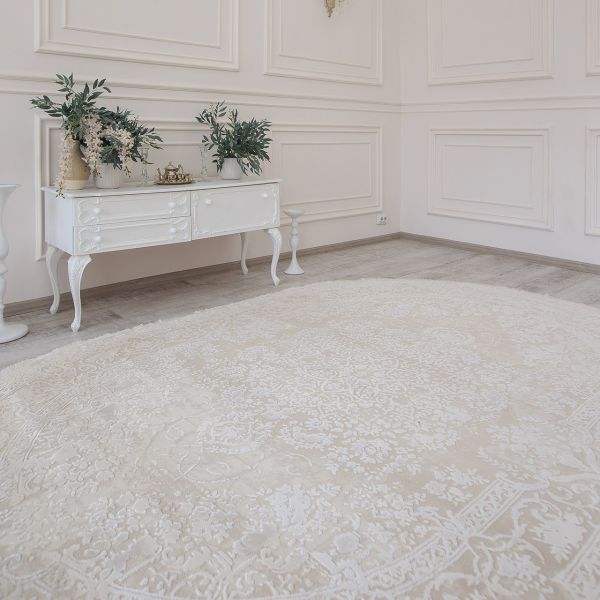 Килим TABOO G980B 1,6x2,3 HB.GREY / GREY Овал КЛАСТ - фото 2