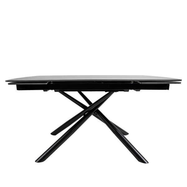 Обідній стіл OKT-2361 1400(2000)*900*760 Чорний мат Hestia - фото 6
