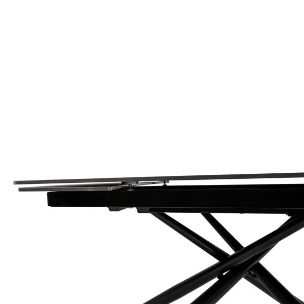 Обідній стіл OKT-2361 1400(2000)*900*760 Чорний мат Hestia - фото 5