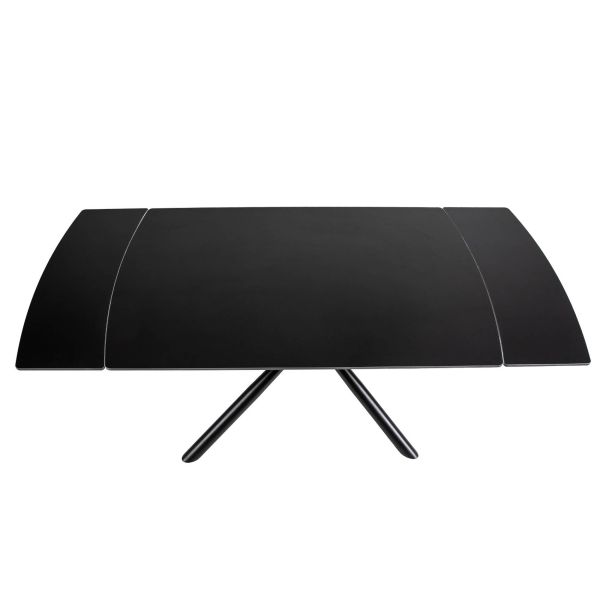 Обідній стіл OKT-2361 1400(2000)*900*760 Чорний мат Hestia - фото 3