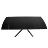 Обідній стіл OKT-2361 1400(2000)*900*760 Чорний мат Hestia - фото 3
