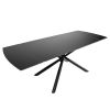 Обідній стіл OKT-2361 1400(2000)*900*760 Чорний мат Hestia - фото 2