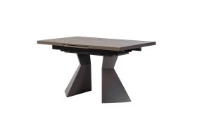 Керамический стол TML-845 гриджио латте Vetro