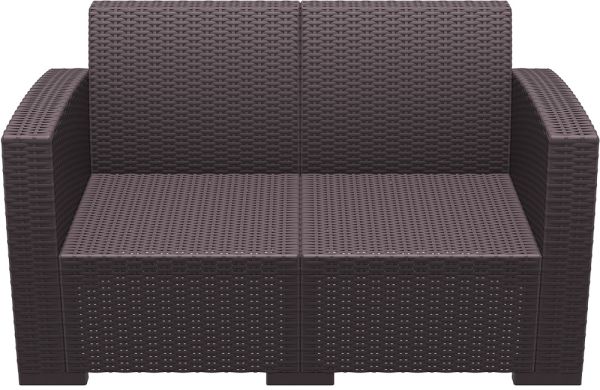 Диван плетений з ратану MONACO 832 коричневий - фото 4