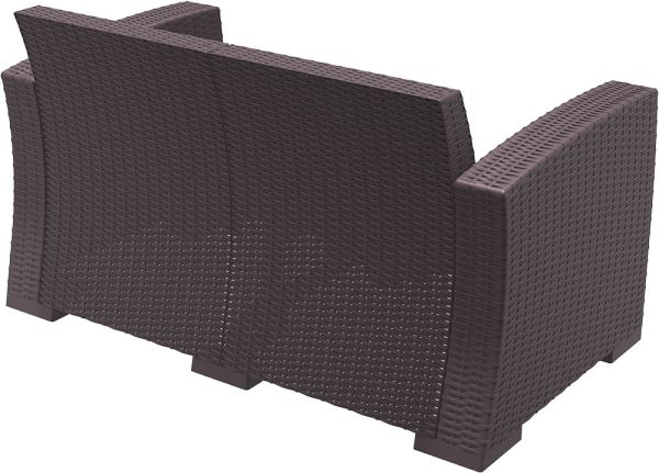 Диван плетений з ратану MONACO 832 коричневий - фото 6