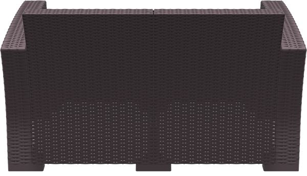 Диван плетений з ратану MONACO 832 коричневий - фото 2