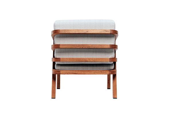 LUGANO GARDEN Крісло 680х800х700 дуб, м’які част. 2шт (спинка-2шт, сидіння-2шт) колір тік Woodsun - фото 7