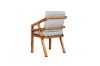 LUGANO DINNER Крісло 580х615х850 ясень, колір тік Woodsun - фото 9