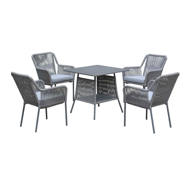 Стул VH-4C 63х68х87 Алюминий, веревка Eurofar - фото 2