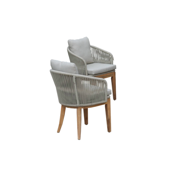 Стілець Otto Tenda 4C 60х62х78 Алюміній, мотузка Eurofar