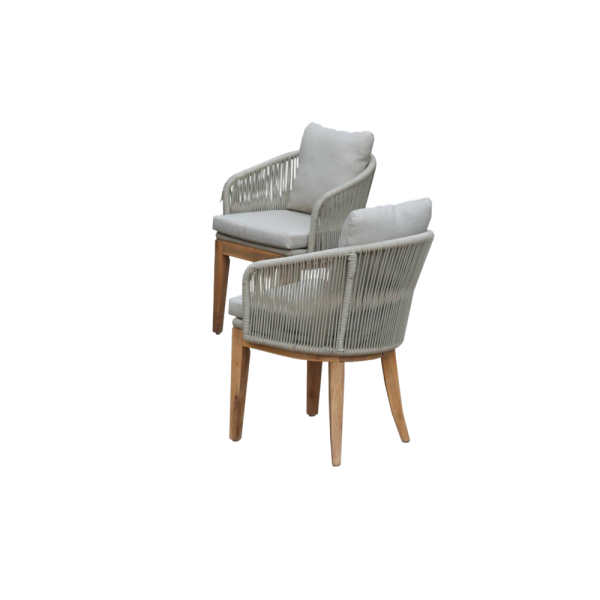 Стілець Otto Tenda 4C 60х62х78 Алюміній, мотузка Eurofar - фото 2