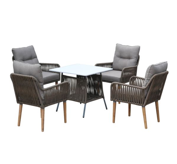 Стул VH-4CW 65х75х87 Алюминий, веревка Eurofar - фото 2