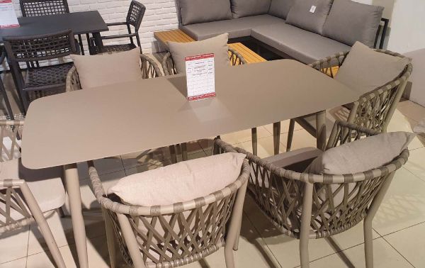 Стул веревка, алюминий AC1427 57х62х80 DEKA - фото 4