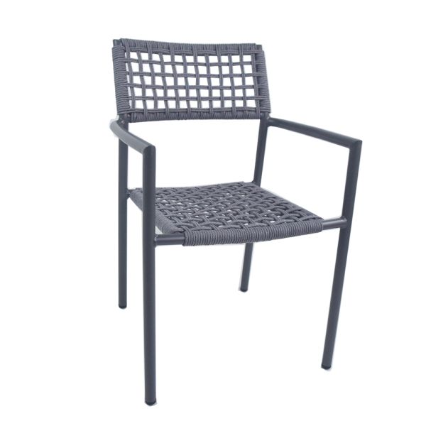 Стул алюминий, веревка AC1571 56х58х86 DEKA - фото 3