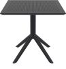 Стіл SKY 106 80X80 чорний 
