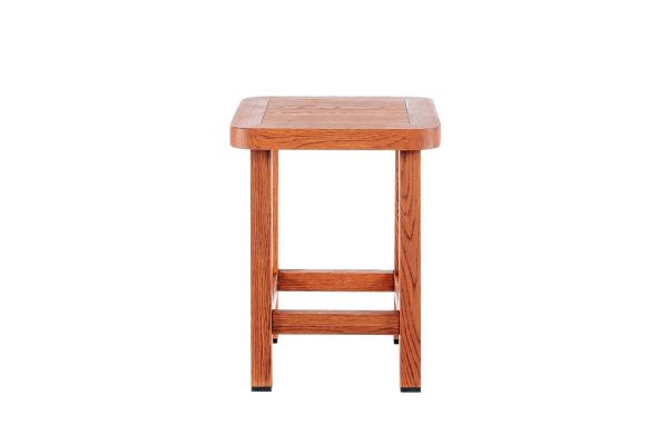 LUGANO GARDEN Стіл журнальний 500х400х500 дуб, колір тік Woodsun - фото 3