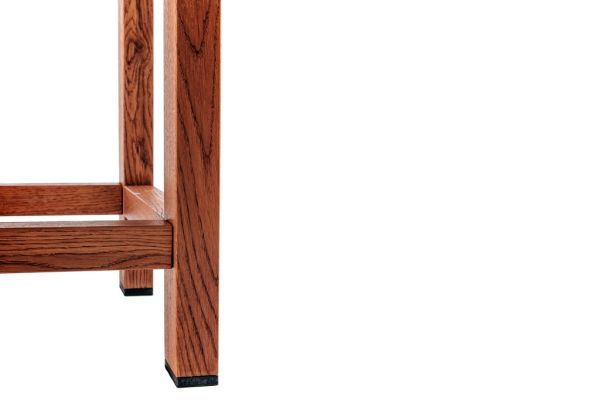 LUGANO GARDEN Стіл журнальний 500х400х500 дуб, колір тік Woodsun - фото 4