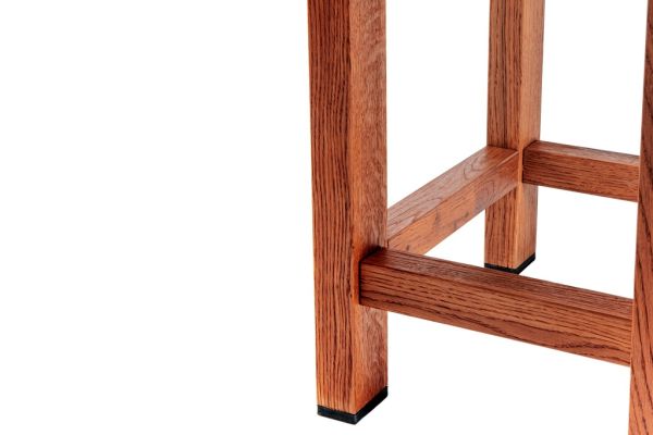 LUGANO GARDEN Стіл журнальний 500х400х500 дуб, колір тік Woodsun - фото 6