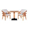 LUGANO DINNER Стіл на 2 персони 1510х750х750 ясень, колір тік Woodsun - фото 2