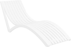 Лежак SLIM 087 білий 