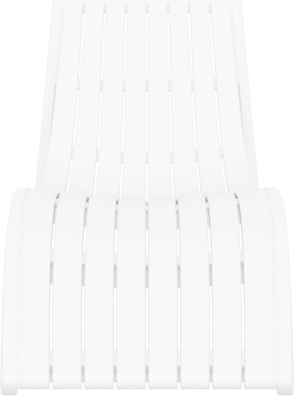 Лежак SLIM 087 білий - фото 5