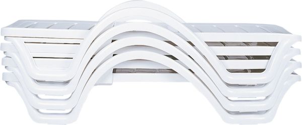 Лежак HAVANA 078 білий - фото 3