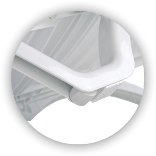 Лежак HAVANA 078 білий - фото 4