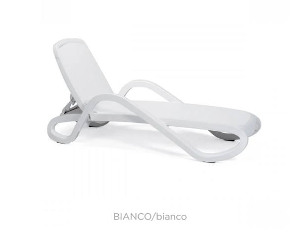 Шезлонг Alfa Bianco/Blu NARDI - фото 7