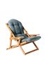 CHALET CHAIR VIP Крісло шезлонг 750х940х810 Woodsun