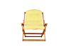 CHALET CHAIR SOFT Крісло шезлонг 750х940х810 ясен, матрац синтепон, колір коричневий Woodsun - фото 2