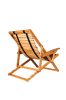CHALET CHAIR WOOD Крісло шезлонг 760х940х810 дуб, колір венге Woodsun - фото 3