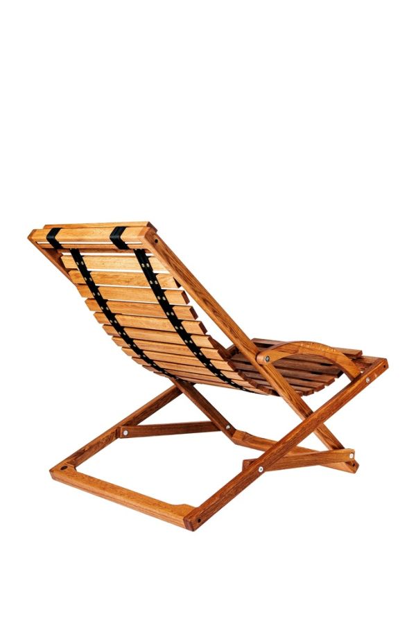 CHALET SWING WOOD Крісло шезлонг 760х900х820 дуб, колір тік Woodsun - фото 4